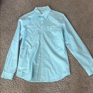Men's Light Blue Dress Shirt Calvin Klein S slim fit